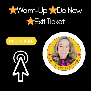 🎯Warm-Up, Do Now, Exit Ticket