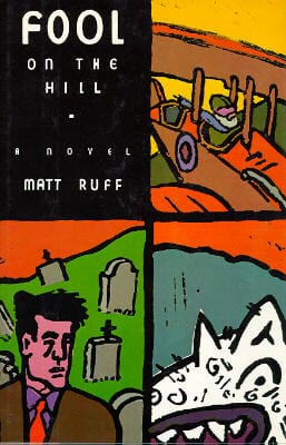 the original hardback cover of Fool on the Hill by Matt Ruff