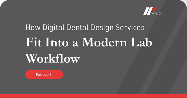 Dental design services in a modern dental lab workflow