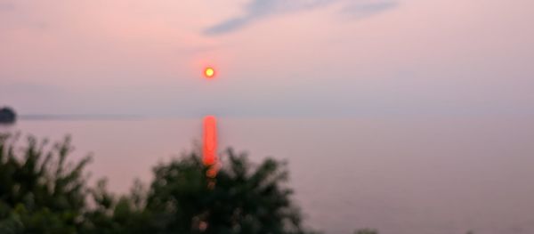 A Lake Erie sunset.