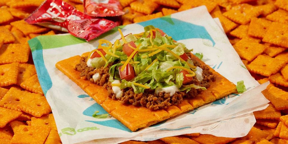 Taco Bell Big Cheez-It Tostada