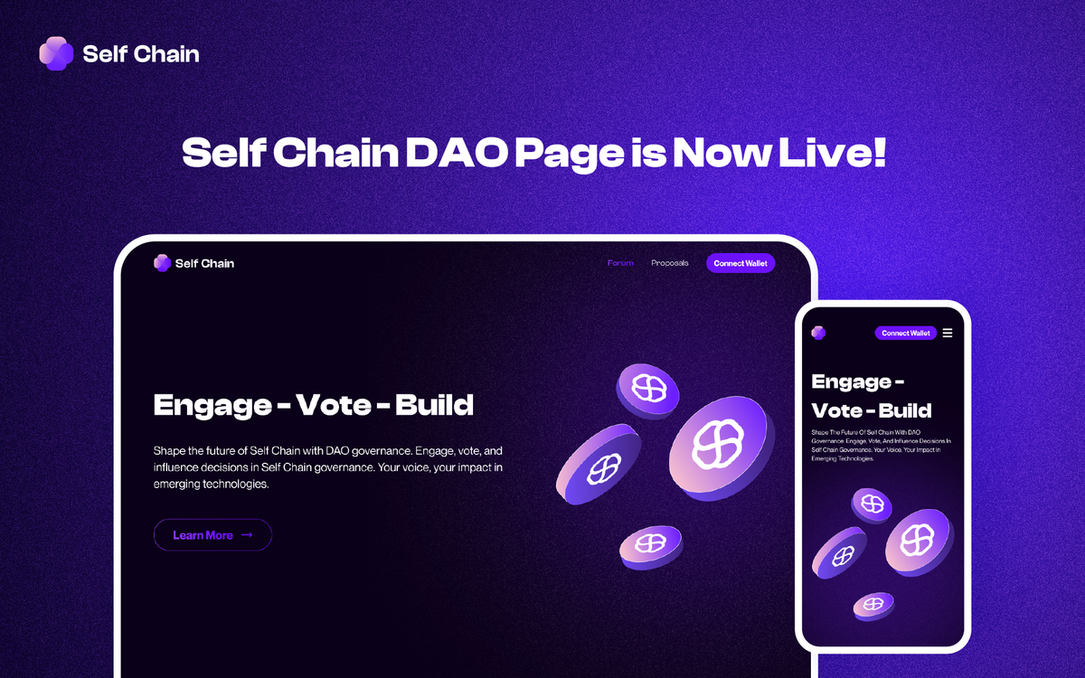 Self Chain DAO Goes Live