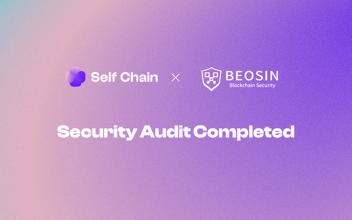 Self Chain Completes Security Audit with Beosin: A Milestone Towards Our Mainnet Launch