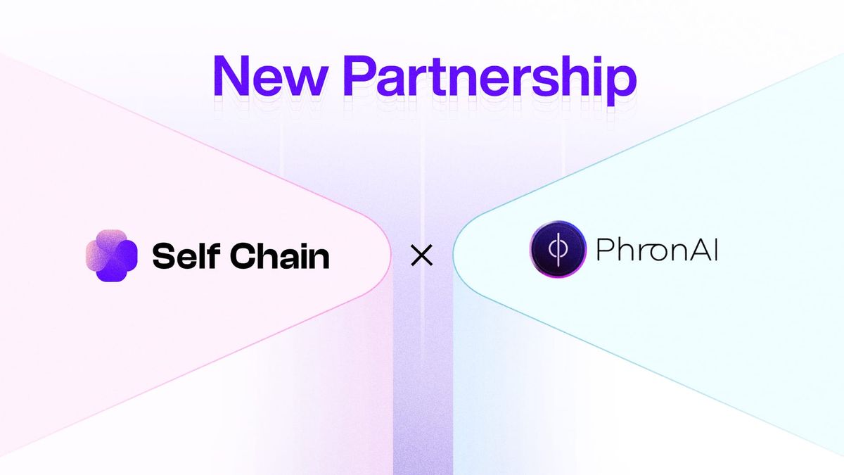 Self Chain Partners with Phron AI to Advance AI-Integrated Blockchain Infrastructure
