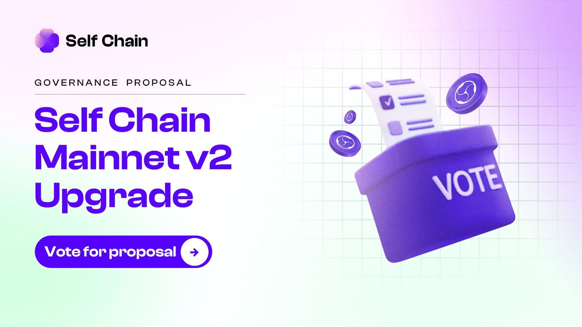 Self Chain Mainnet v2: CosmWasm Smart Contract Integration & Official Upgrade Timeline