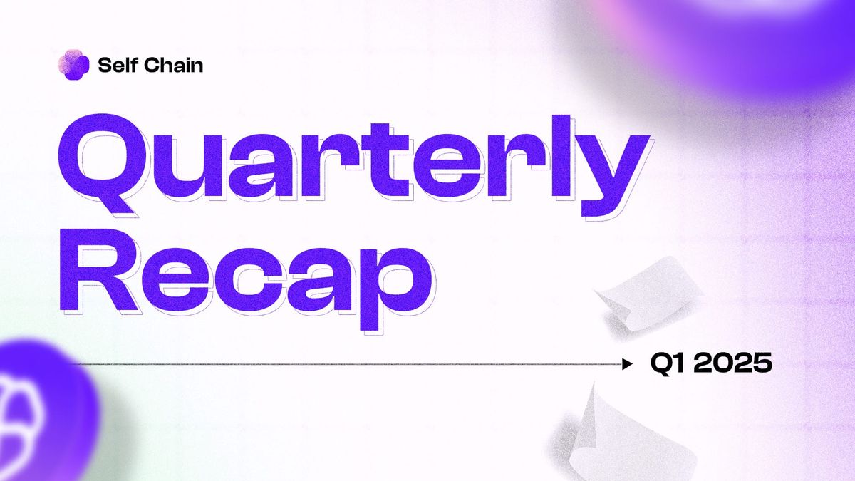 Self Chain Q1 2025 Unwrapped
