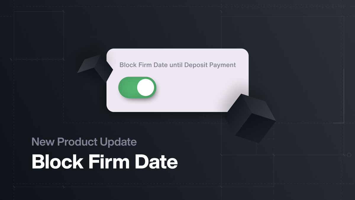 New Product Update: Block Firm Date