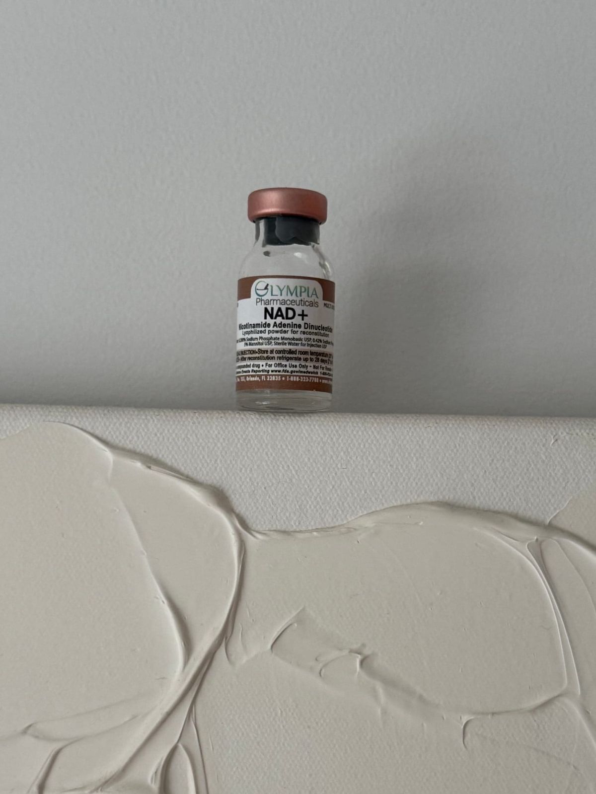 my new weekly ritual: NAD injections