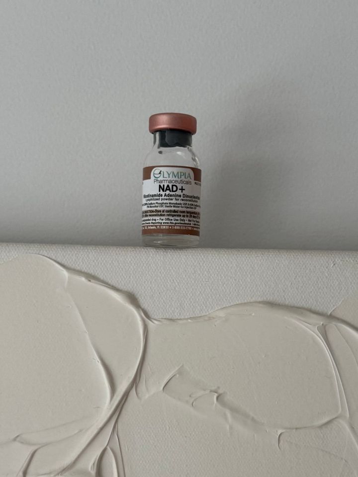 my new weekly ritual: NAD injections