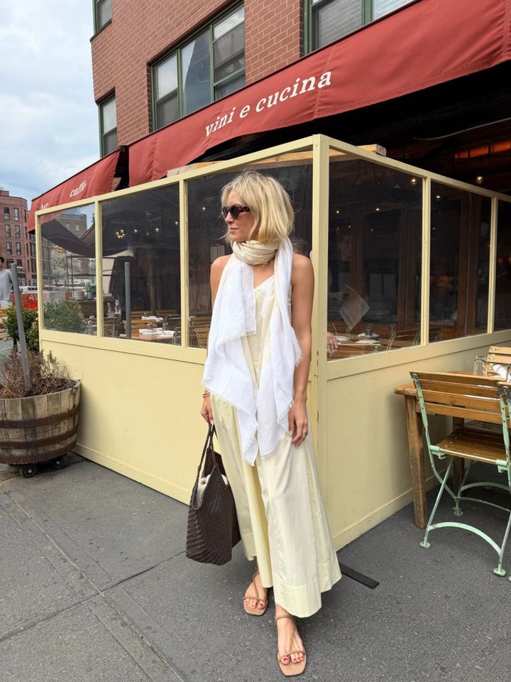 jet lag, yellow dress, & new piercings