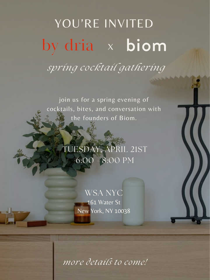INVITE: spring cocktail gathering in NYC
