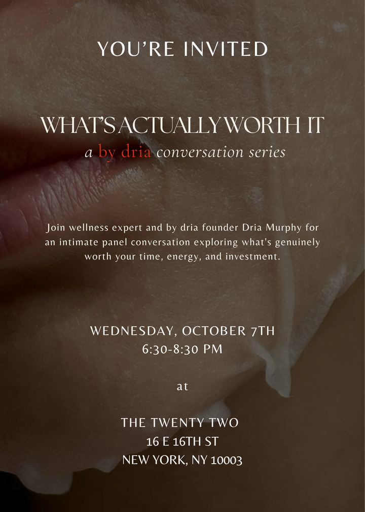 SAVE THE DATE: fall panel + cocktails at The Twenty Two