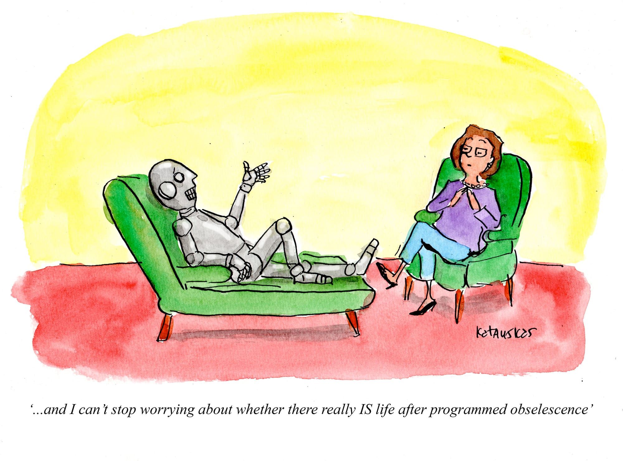 Spare a thought for the robots...