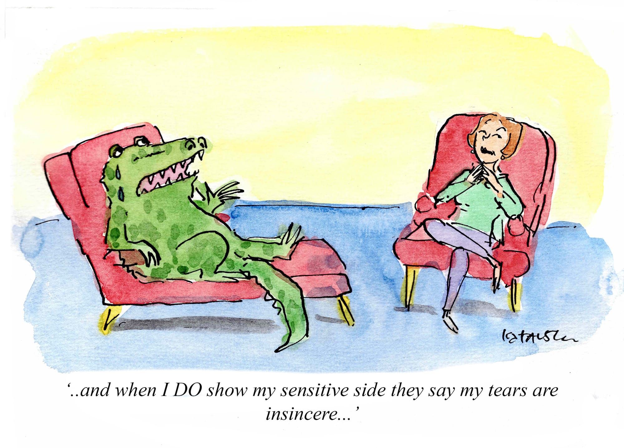 It's a bit of a sob story...