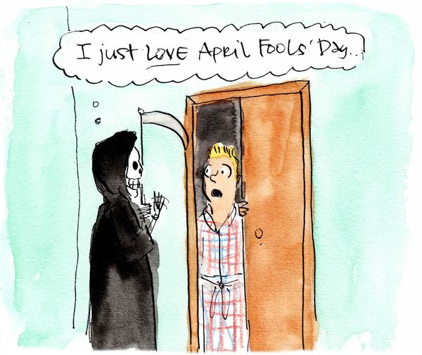 When death comes knocking...