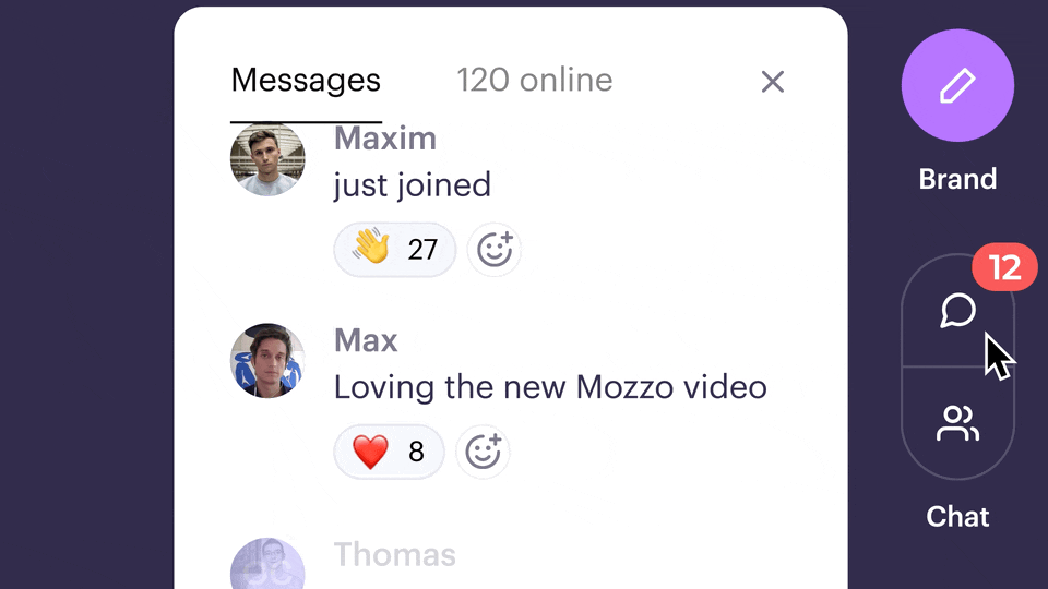 Video showing how to brand and use questions on Contrast