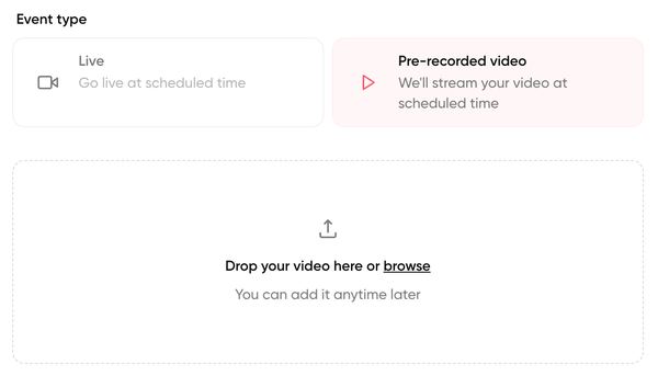Image showing how easy it is to pick between live and automated with Contrast