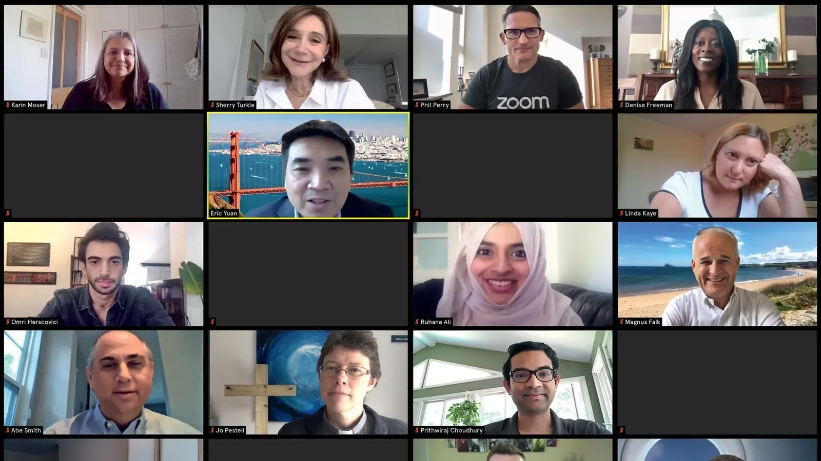 Zoom webinar example for HR teams