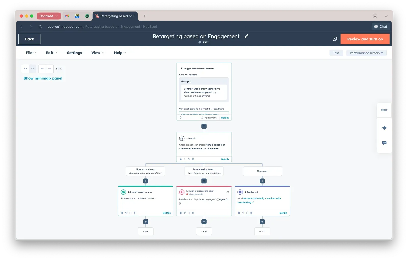 Screenshot showing three ways to engage with your attendees based on engagement