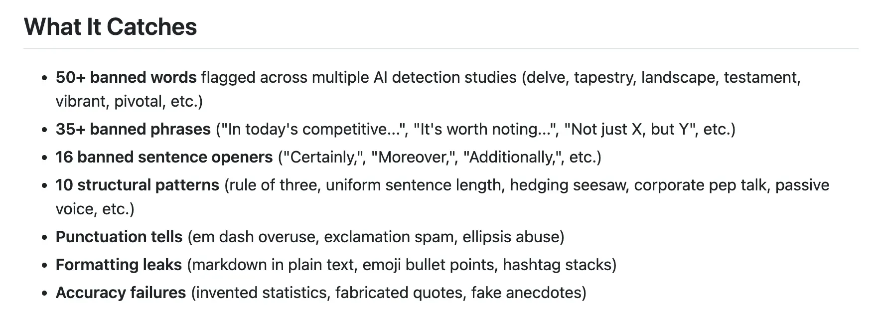 Screenshot showing how to use Anti AI Slop Skills to clean up your writing
