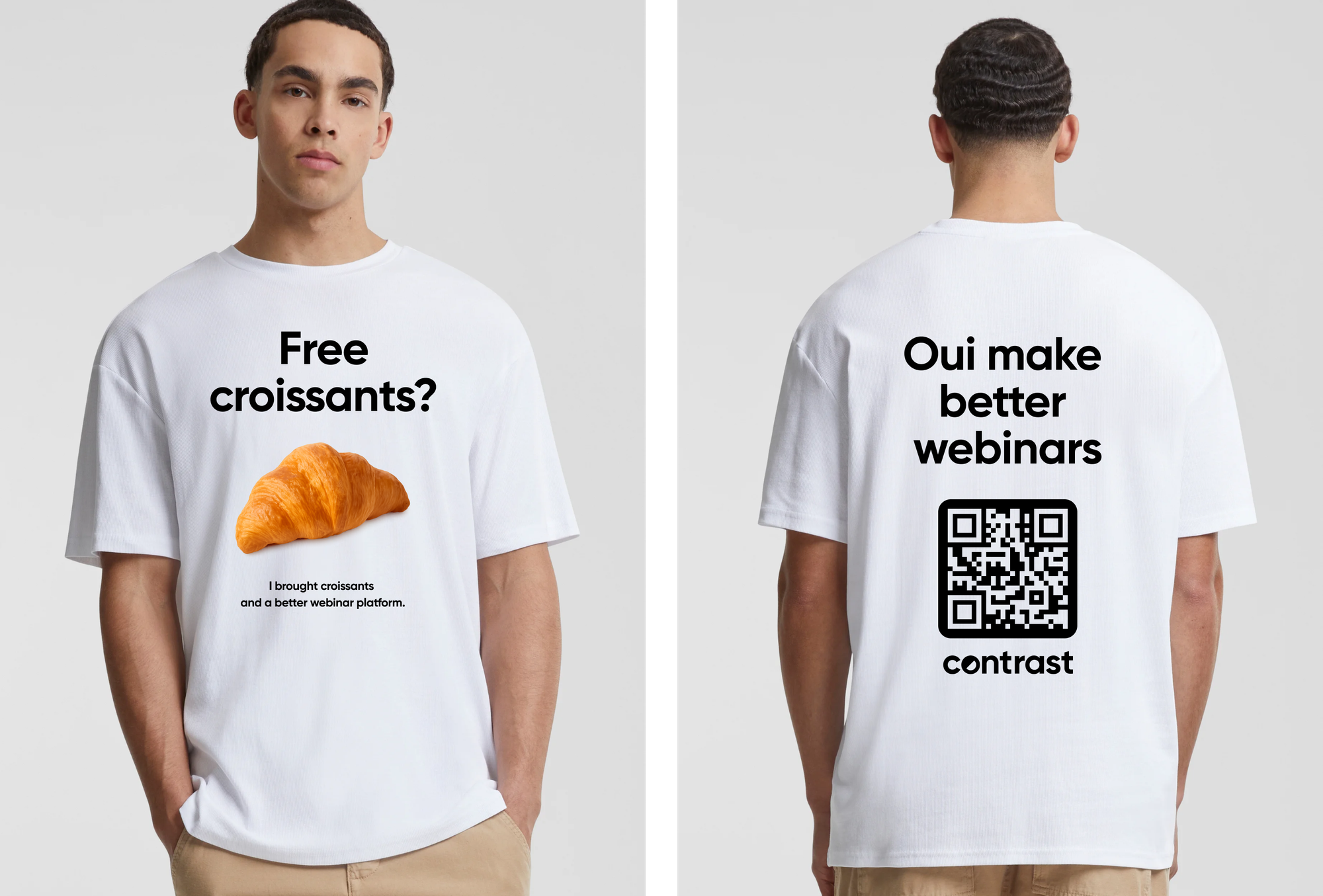 Mock ups for t-shirts we wore last year at a conference
