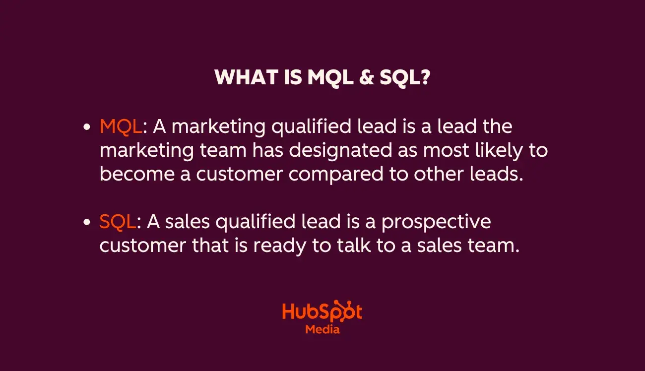 Image that depicts differences between MQL and SQL