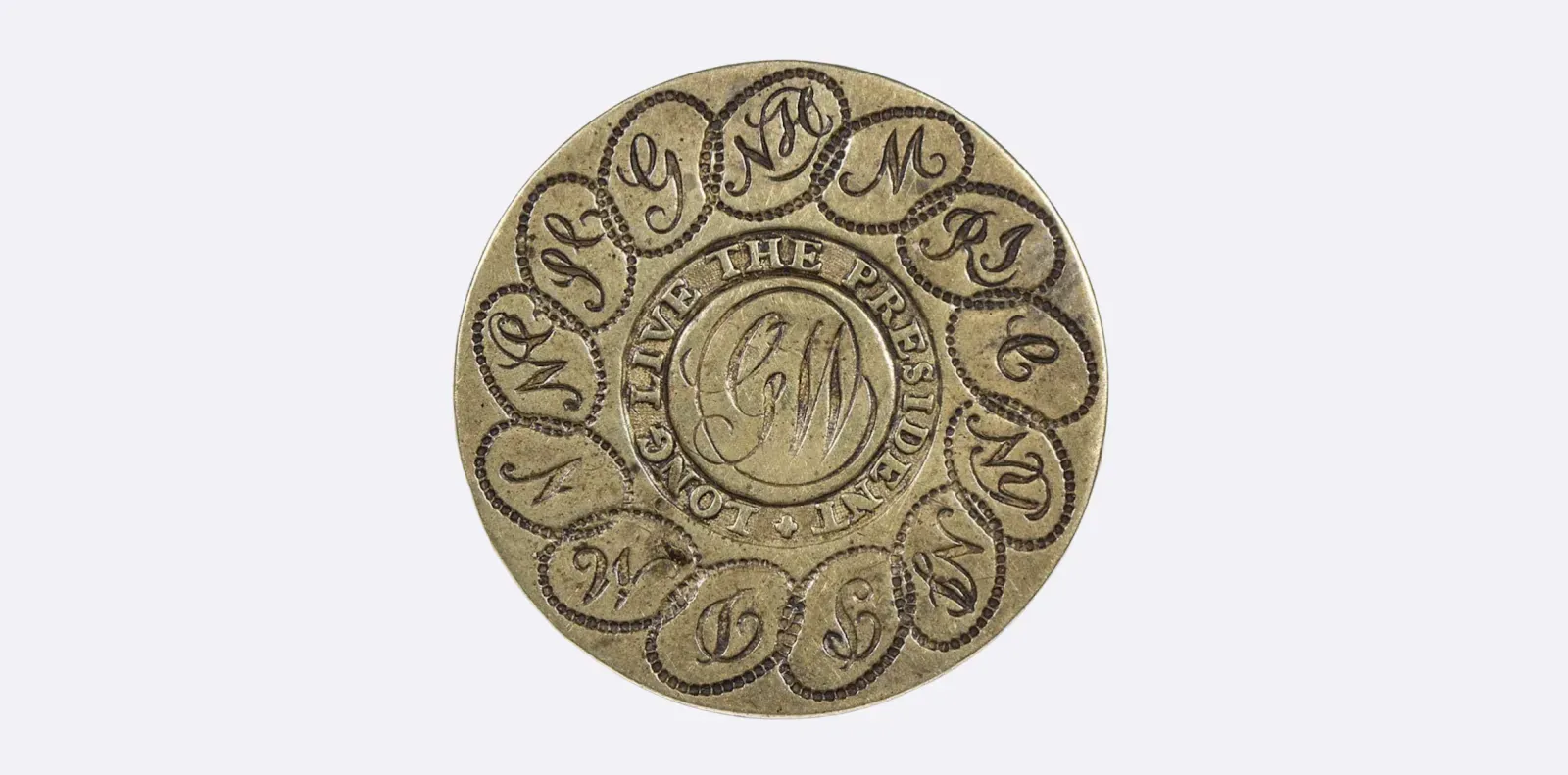 Photograph of a button