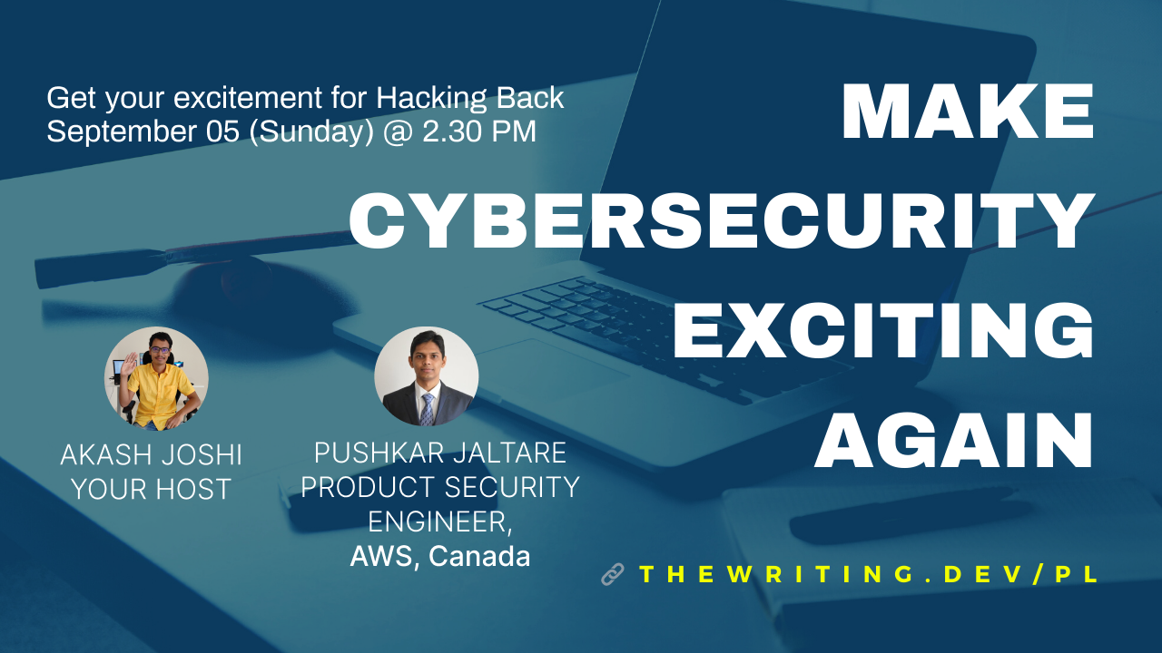 Making Cybersecurity Exciting Again