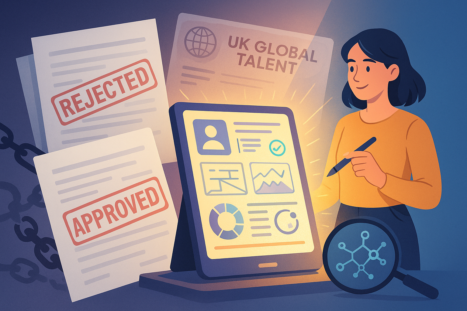 Case Study - How a Product Designer Turned Around Her Global Talent Visa Application