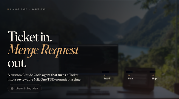 Ticket in, Merge Request out