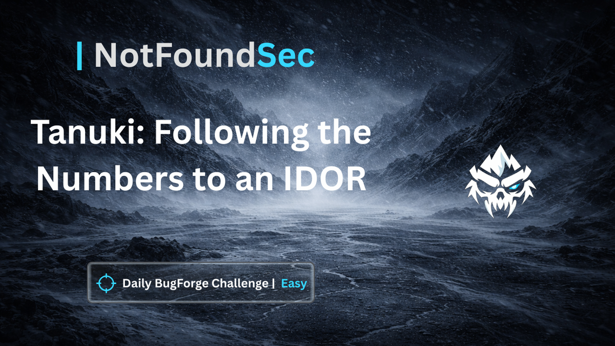 Tanuki: Following the Numbers to an IDOR