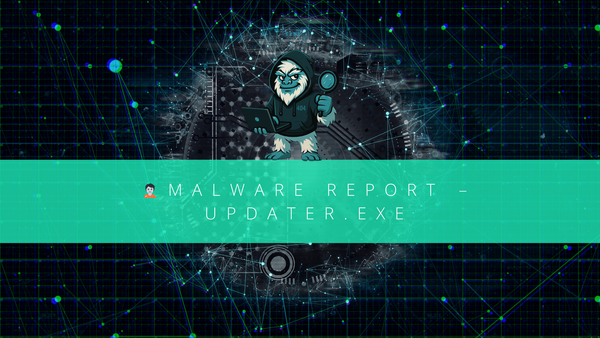 Malware Report – Updater.exe