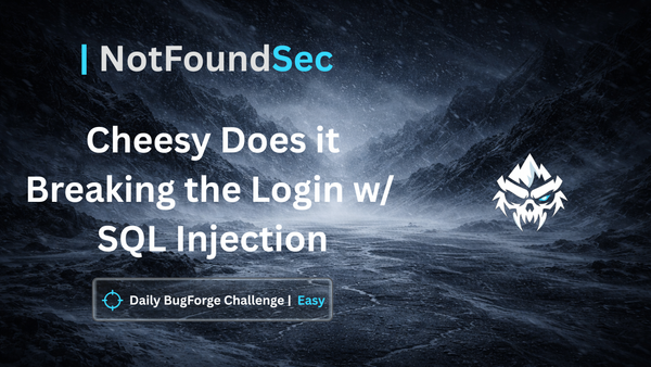 Daily BugForge Challenge: Cheesy Does it (SQL)