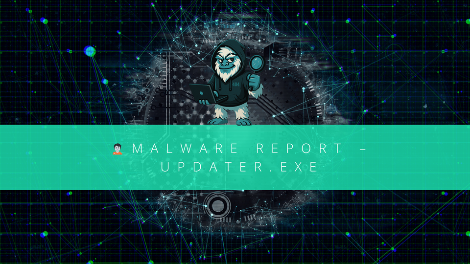 Malware Report – Updater.exe