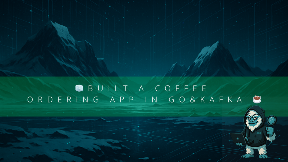 I built a Kafka Coffee Ordering app in Go
