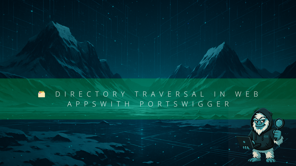 🗂️ Directory Traversal in Web Apps