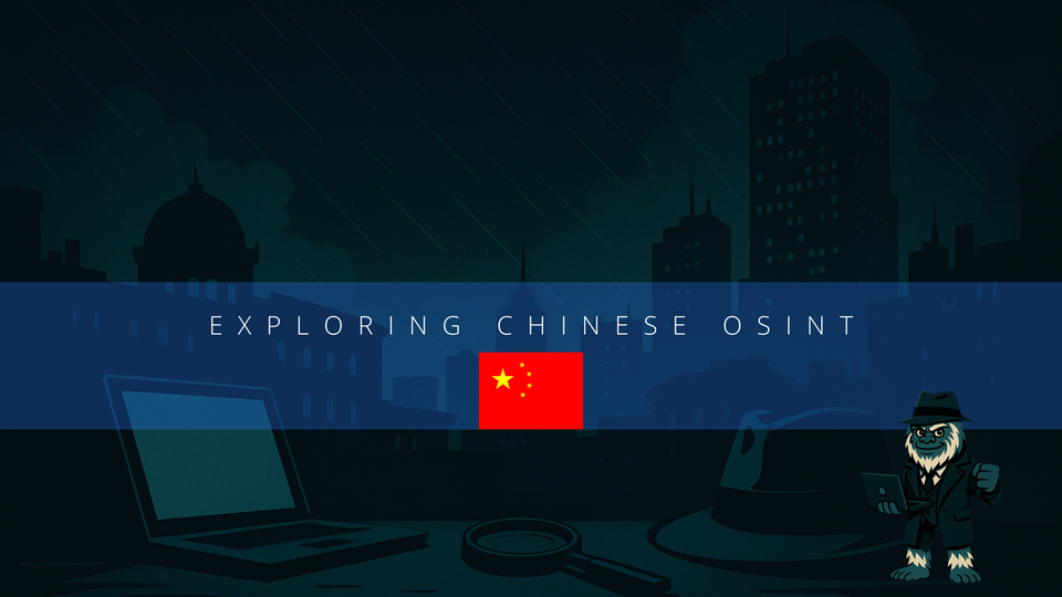 Exploring Chinese OSINT