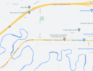 Solomon Man Killed In Motorcycle vs. Pickup Crash In Saline County Monday