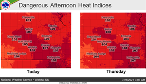 Dangerous Heat Expected Today