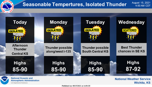 Chance For Storms Continues Through Wednesday
