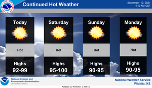 Hot Weather To Continue