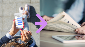 NEW: Text Message -> Post In Newspaper