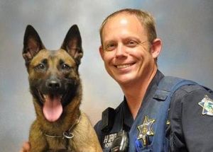 Sheriff's Department K-9 Wins Award