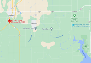 Salina Woman Injured In Ellsworth County Crash