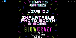 Glow In The Dark Tennis