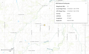 Tuesday Earthquake