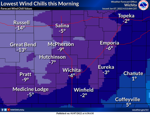 Wind Chill Of -5 This Morning