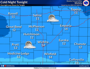 Continued Cold Tonight