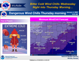 Dangerous Wind Chills Expected Thursday Morning