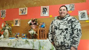 Artist Kayla Borell Creates From Nature For First Friday